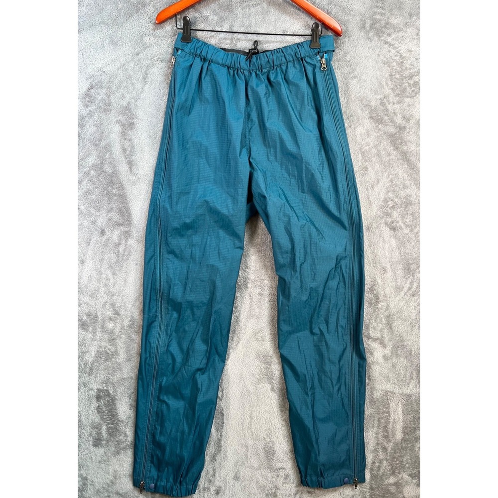 Patagonia Kayak Full Zip Pants Mens Medium 30x31 Blue Rip-Stop Nylon Vintage